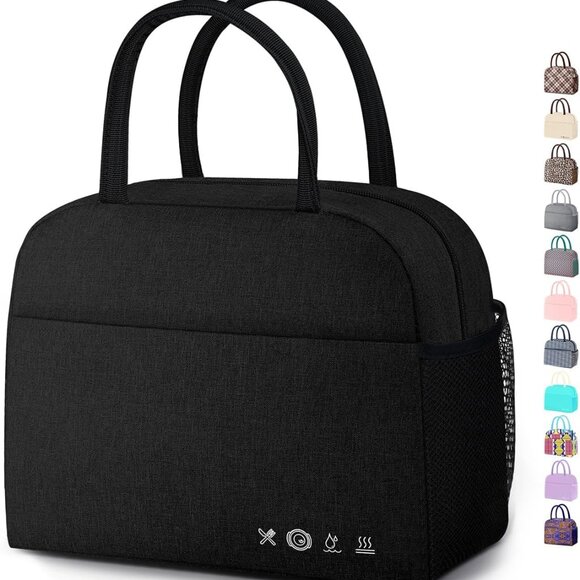 Lunch Bag Lunch Box for Women Men Reusable Insulated Lunch Bags,Water-Resistant - Picture 1 of 8